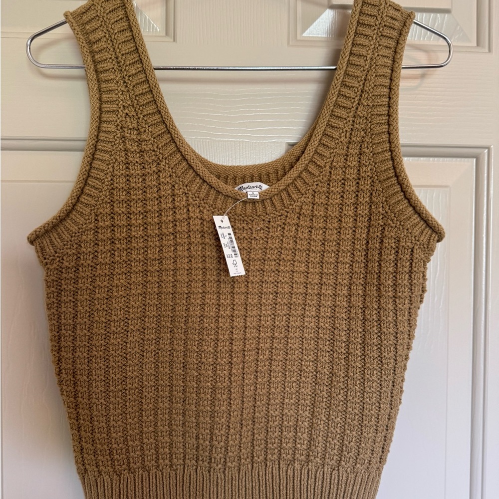 Madewell Textured Stitch Sweater Tank